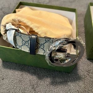 Gucci Supreme Belt with G Buckle